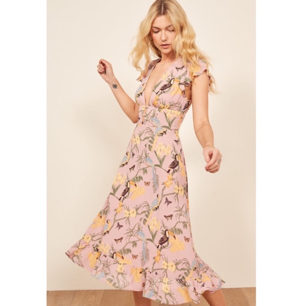 Reformation Riegan Dress NWT